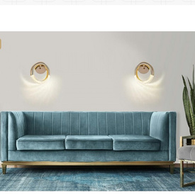 Kinkiet HELIOS złoty Moosee