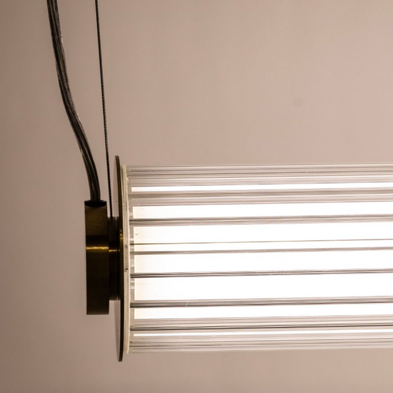 Lampa wisząca COMO mosiądz ZUMA LINE 002177-030010