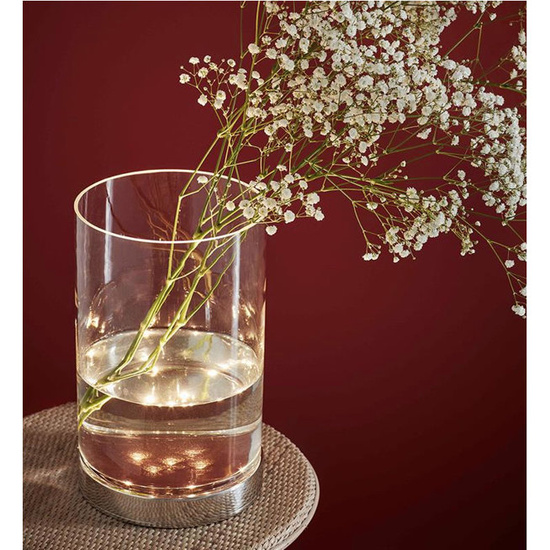 Podświetlany transparentny wazon BOUQUET MARKSLOJD 107327
