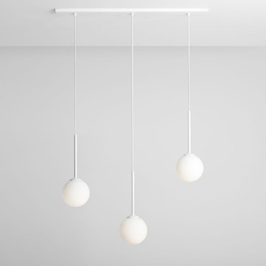 Lampa wisząca Bosso 3 1087E biała