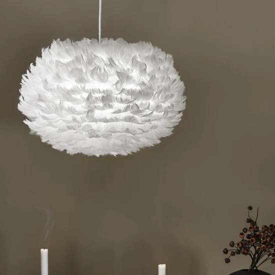 Lampa wisząca Eos MINI VITA 02011 z zawiesiem białym UMAGE