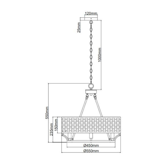Lampa wisząca Verno Cromo OPEN DESIGN HIGHLIGHTS