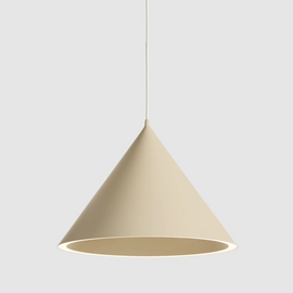 Lampa wisząca Annular L beżowa Woud
