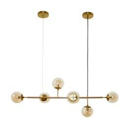 Oryginalna lampa wisząca Helios 6 Gold Azzardo
