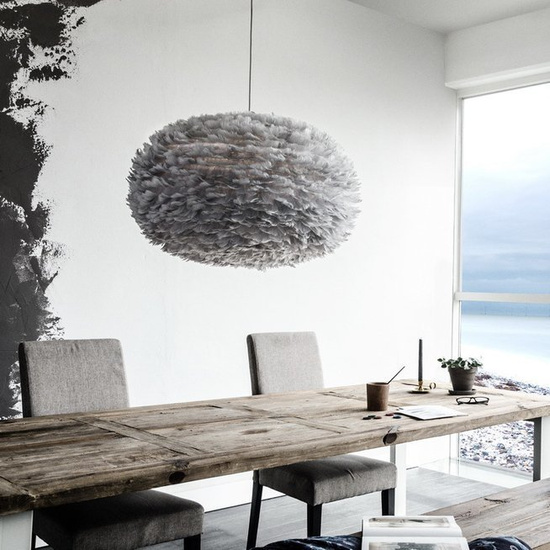 Lampa wisząca EOS x-large jasny szary UMAGE