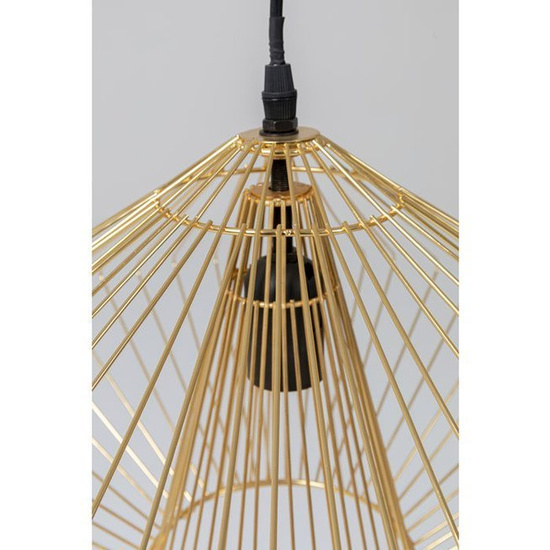 Lampa wisząca Modo Wire Gold 52532 Kare Design