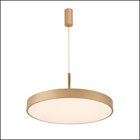 Złota lampa Marcello 60 + pilot do sterowania AZ5092