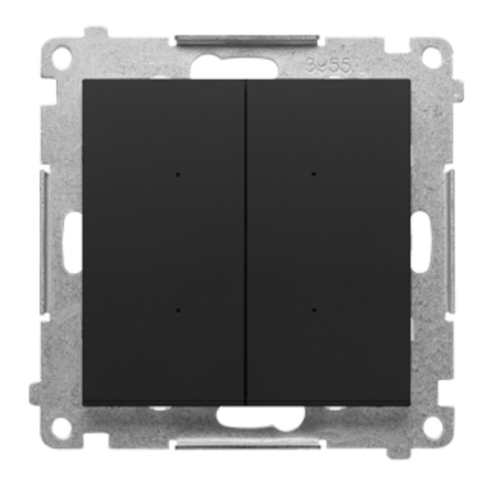 Łącznik/przycisk roletowy podwójny elektroniczny Simon 55 