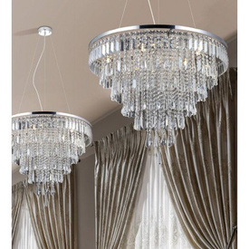 Kryształowy żyrandol Kalabria XL Azzardo