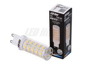Żarówka LED line G9 SMD 220-240V 8W 750lm biała zimna 6000K 