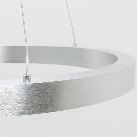 Lampa wisząca CARLO srebrna ZUMA LINE PL200910-500-SL