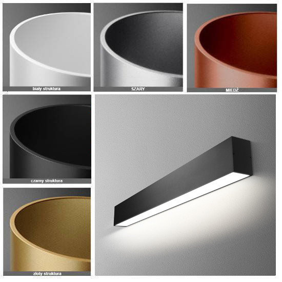 KINKIET SET TRU LED AQFORM 29cm LP3000K AQFORM