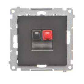 Gniazdo głośnikowe 1-krotne Simon 55