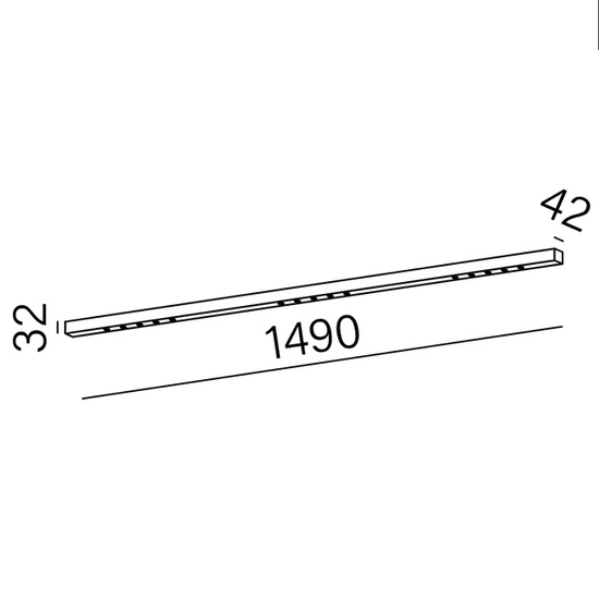 LENS LINE LED section natynkowy AQform