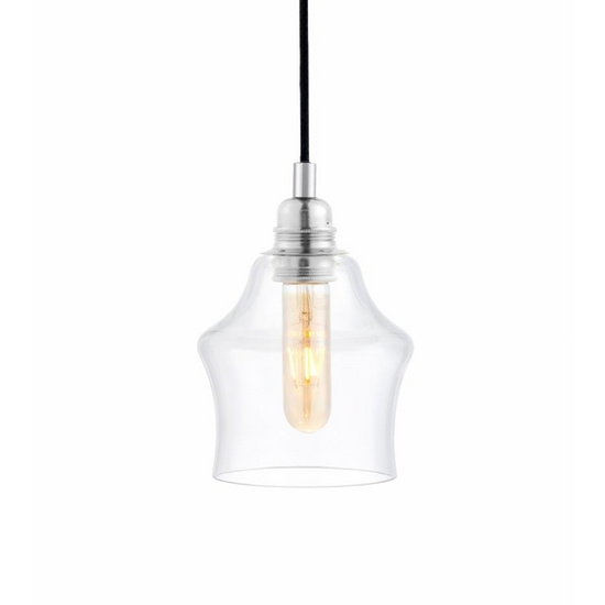 Lampa wisząca pięciopunktowa LONGIS CHROM 5 na plafonie KASPA