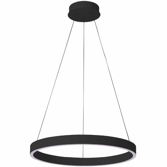 Lampa wisząca Brasco Down PND-56215-080RPC-BK-3KS4K-TRDIMM Italux 