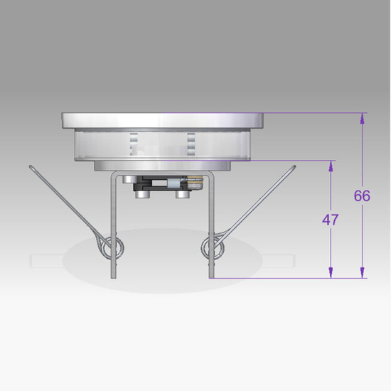 Kinkiet do wbudowania MAXI POINT GK LED AQform