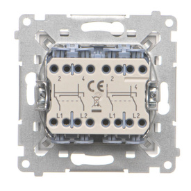 Łącznik krzyżowy podwójny piktogram Simon 55 