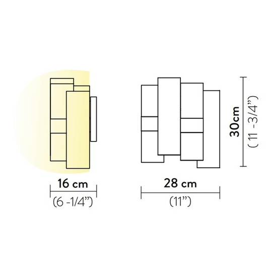 Kinkiet La Lollo Slamp