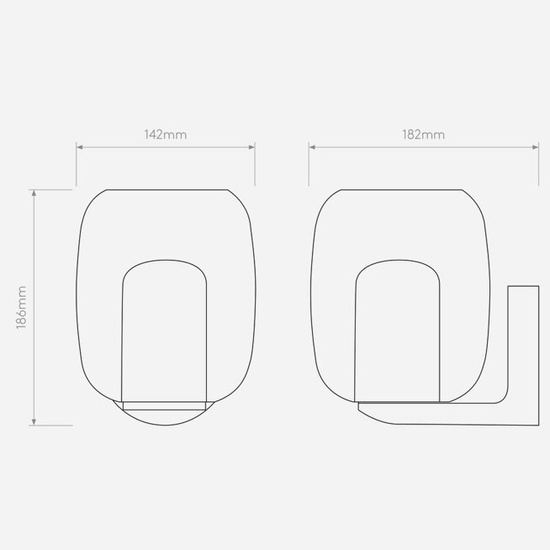 Kinkiet do łazienki Aquina Astro Lighting