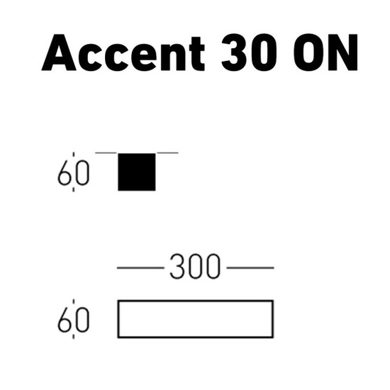 Oprawa natynkowa Accent ON 30 Chors