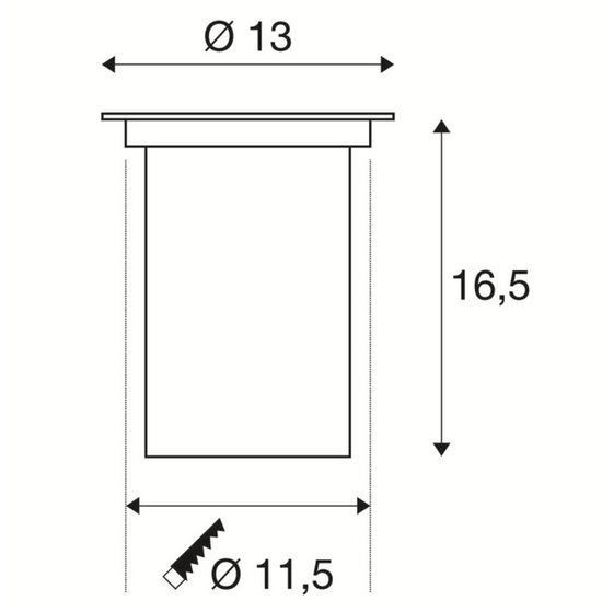 Lampa ogrodowa DASAR 80 - 229320