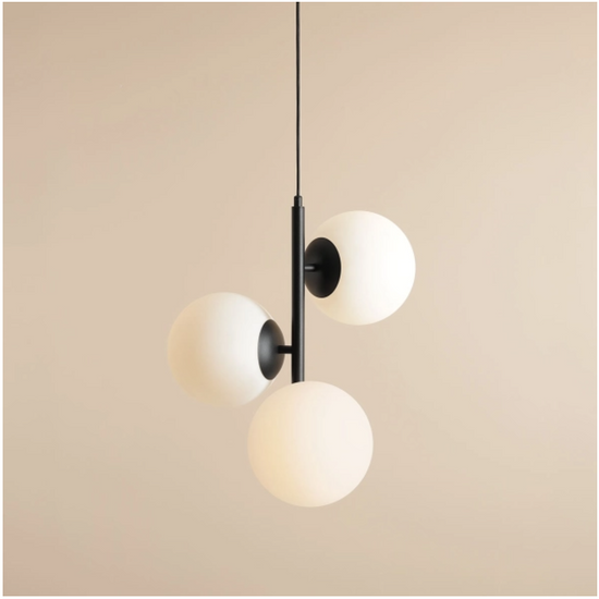Lampa wisząca FIN 3 BLACK M Aldex