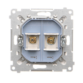 Gniazdo głośnikowe pojedyncze Simon 55