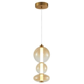 Lampa wisząca Sonte PND-24352V-24W-AB-AMB Italux 