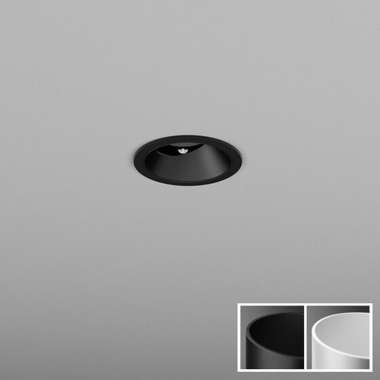 MORE midi LED wpuszczany M927 36° wpuszczana z czarnym odbłyśnikiem AQform