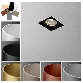 Oprawa wpuszczana SQUARES 50x1 trimless 230V AQFORM