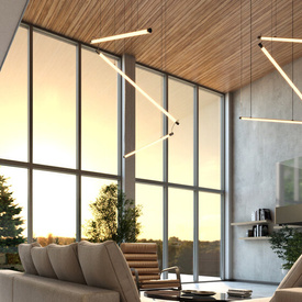 PIPER system LED zwieszany - lampa modułowa 130 cm