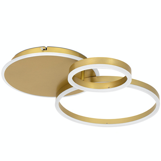 MOOSEE lampa sufitowa / plafon RINGS 3 złota