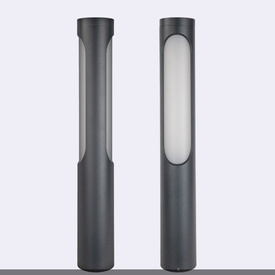 Słupek ogrodowy KISA 5186 grafit