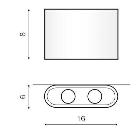 Kinkiet Vega Chrom Azzardo 