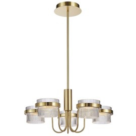 Lampa wisząca Tiara PND-77362-5-40W-GD Italux 