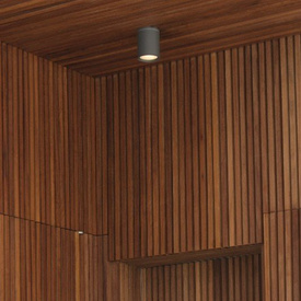 Lampa sufitowa TASA ciemnoszara 70806