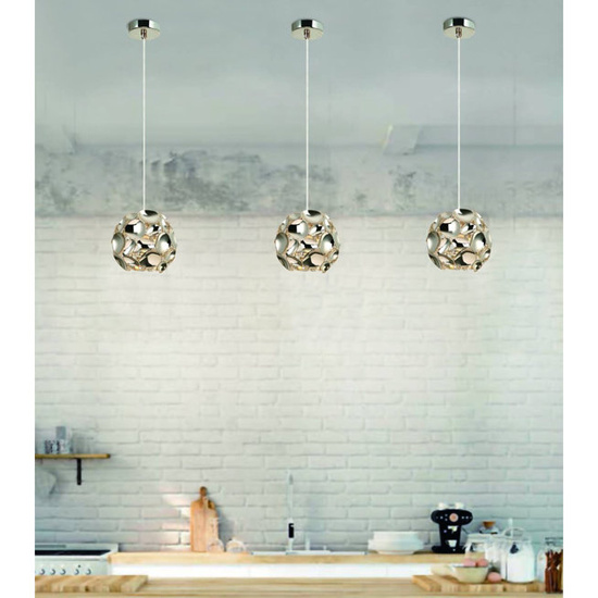 Lampa wisząca Carera Gold S OPEN DESIGN HIGHLIGHTS