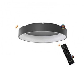 Lampa sufitowa Solvent R Grey 45 cm Azzardo Smart WiFi