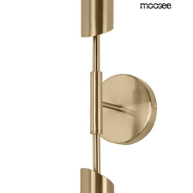 MOOSEE lampa ścienna LOCCA złota