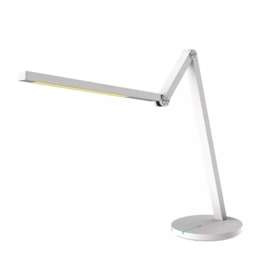 Lampka biurkowa LED Karl Nilsen kreślarska biała