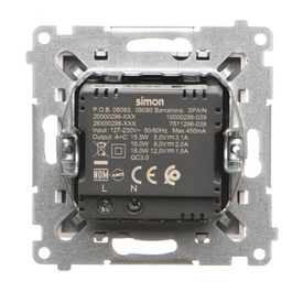 Ładowarka USB podwójna Simon 55