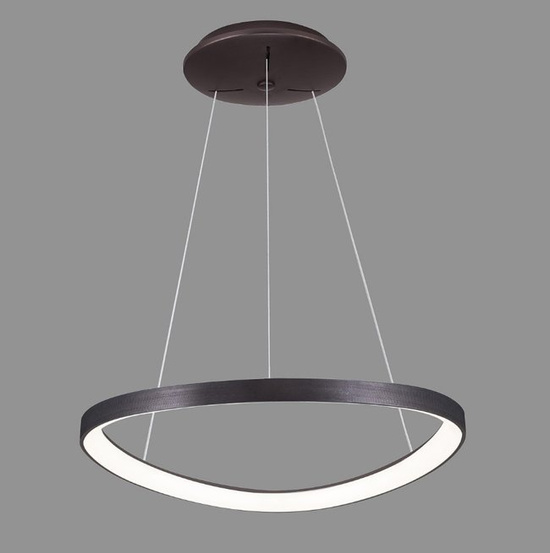 Lampa wisząca brązowa Morfi Italux