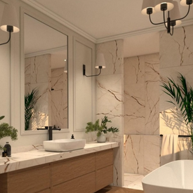 Kinkiet SAFIANO czarny Argon