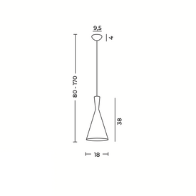 LAMPA WISZĄCA VITA Azzardo