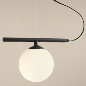 Lampa wisząca BERYL 1 czarna