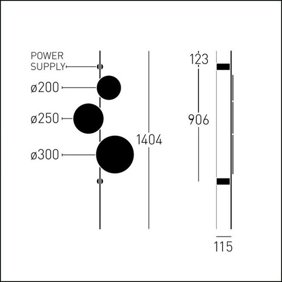 Kinkiet Ambiente B X K 4000K TRIAC CHORS