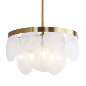 Lampa wisząca AURORA mosiądz 60 cm Step into design