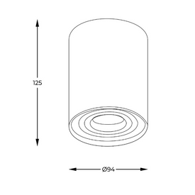 Plafon RONDOO Spot 45519-N Zuma Line