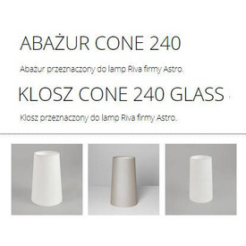ABAŻUR CONE 240 4170
